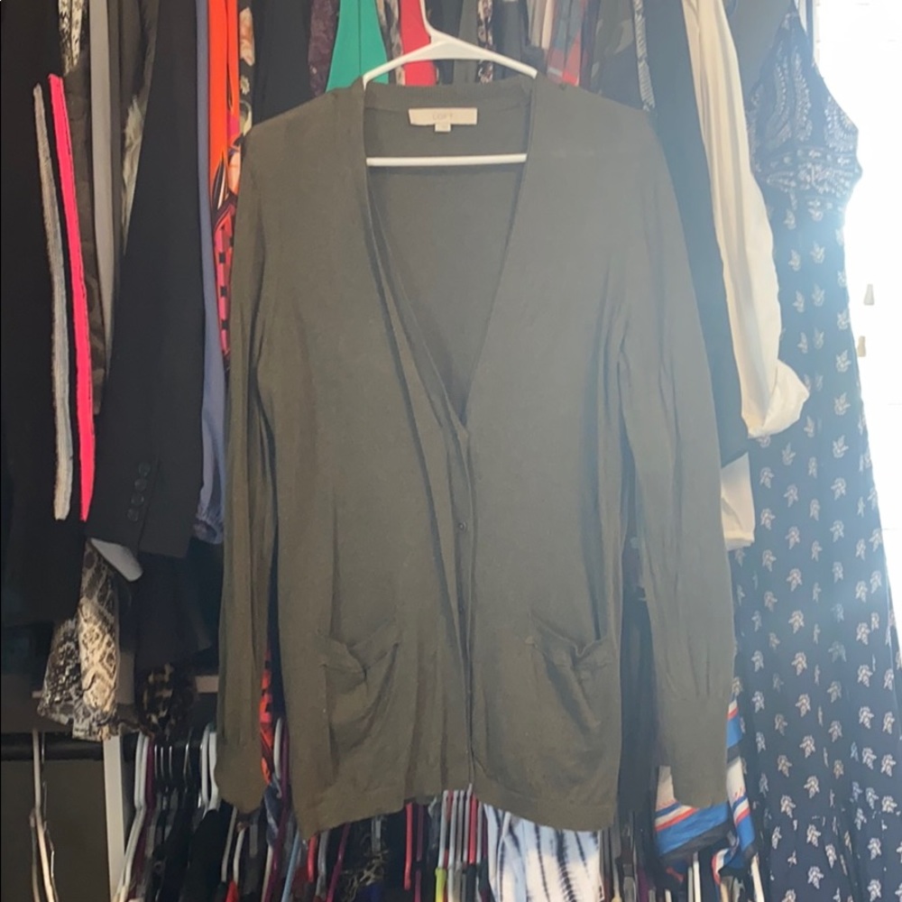L Loft Cardigan